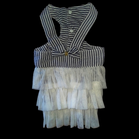 ❤️ Striped Dog Dress XL NEW  ❤️ - Picture 2 of 7